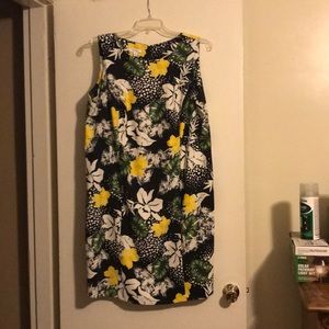 Multi colored floral dress